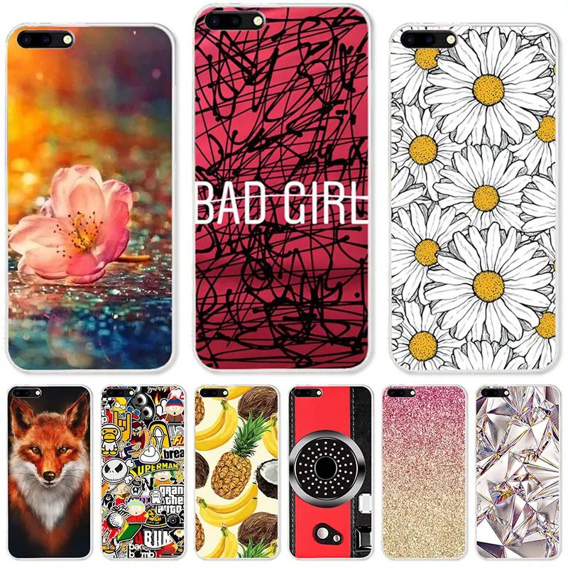 

TAOYUNXI Soft TPU Case For Leagoo M7 Cases Silicone Cover For Leagoo M7 5.5 inch Flexible DIY Painted Protective Covers