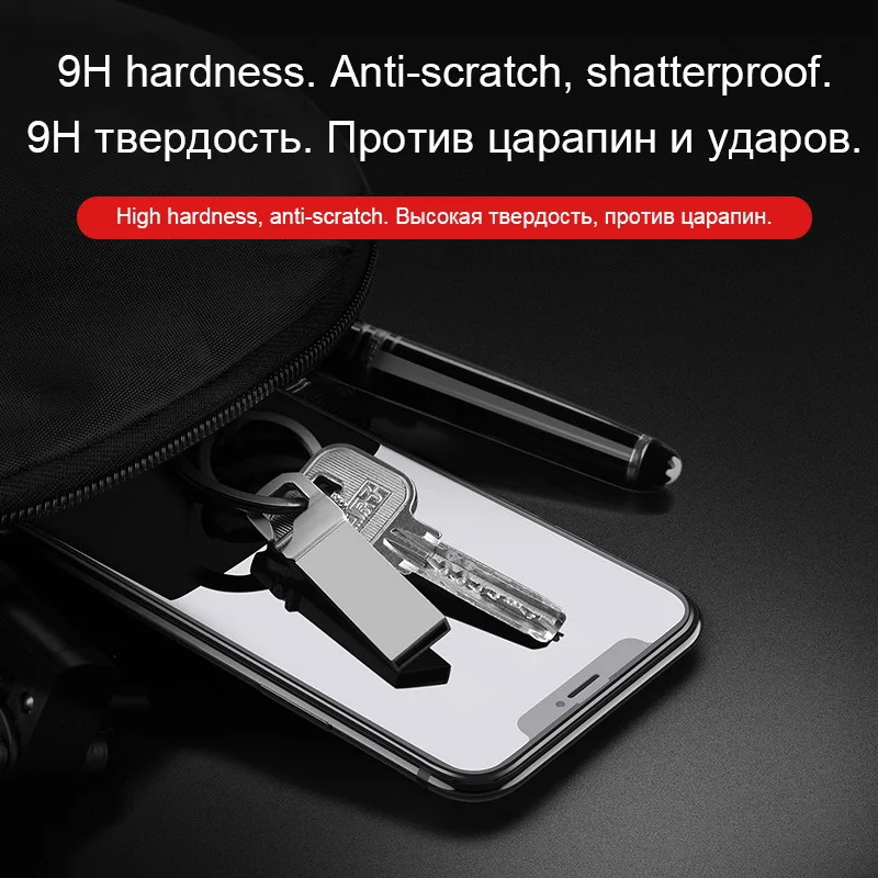 Закаленное стекло HOCO для Apple iPhone защитная пленка ультратонкий протектор экрана 3D