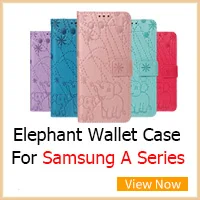 2019 Elephant Wallet Case FOR Samsung A Series