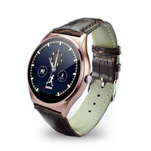 Dicke Schlanke Smart Uhr US03 Runde Display Herzfrequenz Monitor Smartwatch pk GT08 V360 für i5/i6 IOS Android