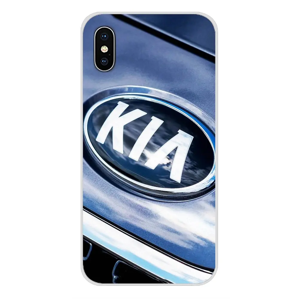 Kia Логотип корейские автомобильные бренды аксессуары чехлы для телефонов Xiaomi Redmi