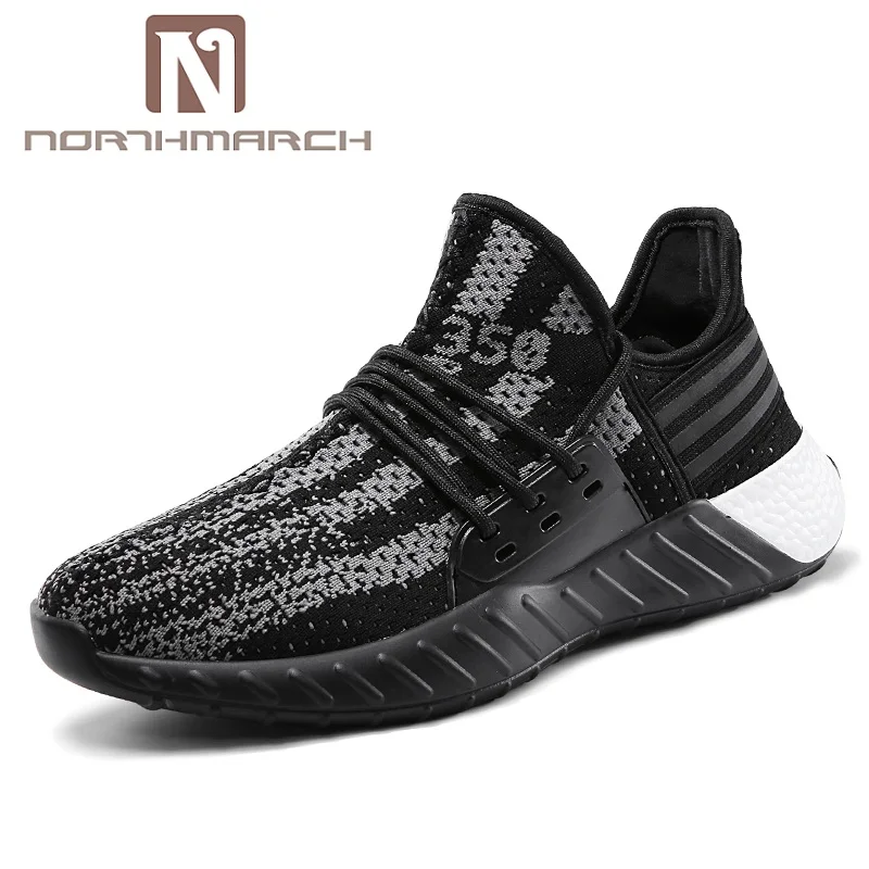 

NORTHMARCH Fashion Brand Fly Weave Men's Casual Shoes Breathable Kanye West Shoes Sneakers Men Schoenen Mannen Calzado Hombre