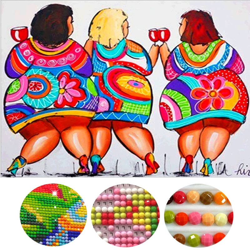 The most popular diamond painting in the European market DIY 5D living