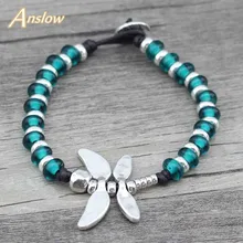 Anslow, новинка, лучший друг, Bijoux, День матери, высокое качество, браслет-цепочка для женщин, античный, посеребренный, подарок для женщин, LOW0443LB