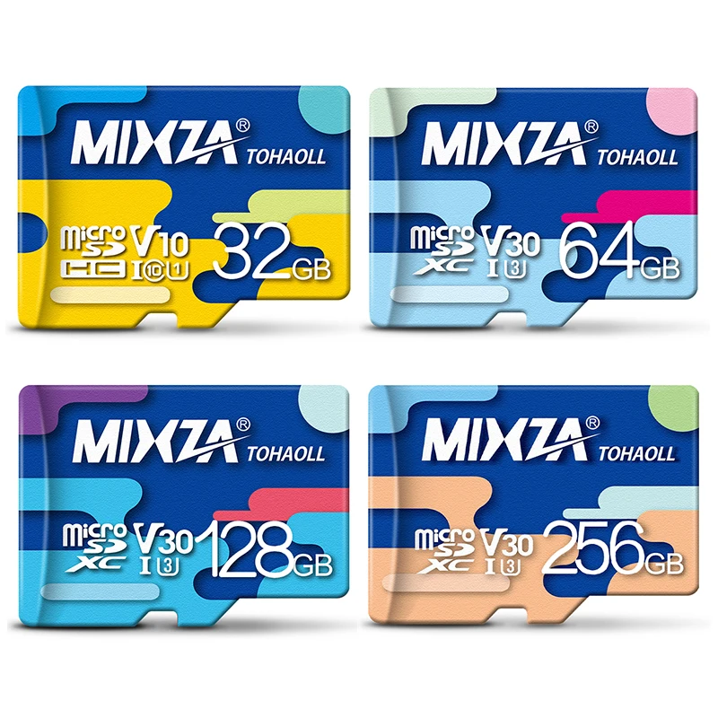 MIXZA font b Memory b font font b Card b font 256GB 128GB 64GB U3 80MB