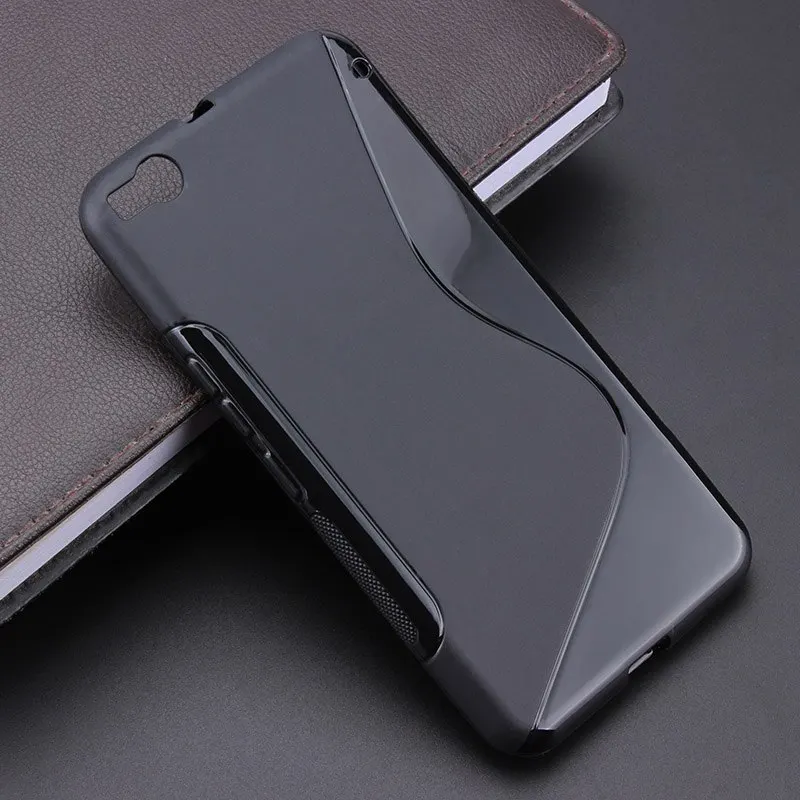 

2 Color S line Anti Skidding Gel TPU Slim Soft Case Back Cover For HTC One X9 X9U E56 Mobile Phone Rubber silicone Bag
