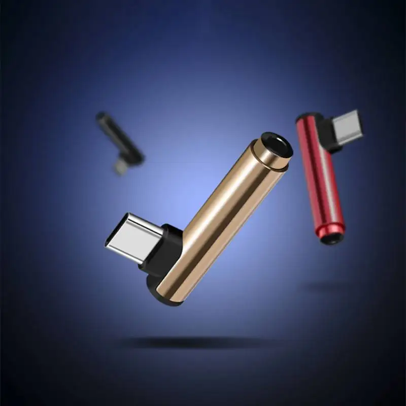 

Type C to 3.5mm jack Audio Adapter Headphone Adapter Type-C AUX Audio Splitter for xiaomi 6 Letv/2.2 pro/max2/pro3