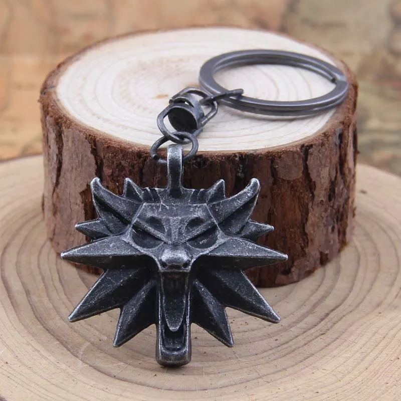 Yage 10PCS The Witcher 3 Wild Hunt Game Key Chain Small Keychain