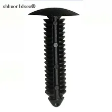 Shhworldsea 100 шт. Fender Flare фиксатор для ford W709002-SAA для экспедиции для навигатора 2003-на автоматическое пластиковое крепление зажимы