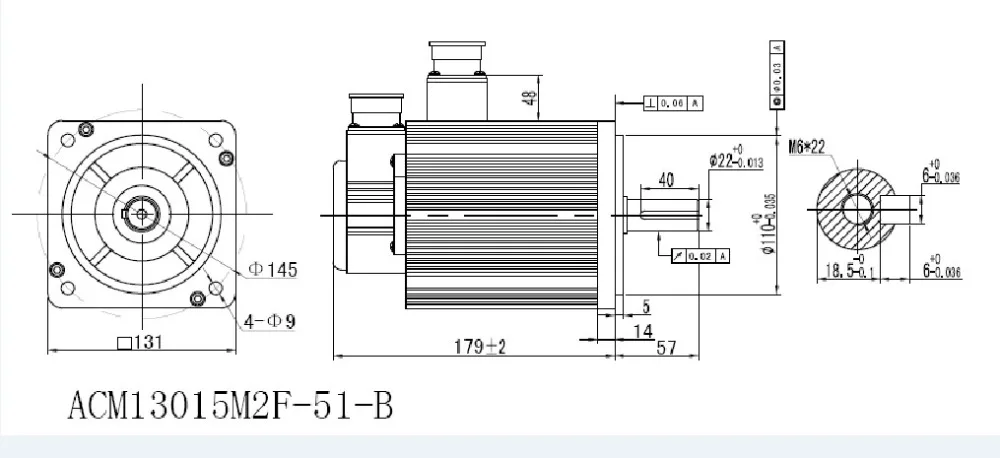 leassine1500w двигатель переменного тока ACM13015L2H-51-B серводвигателей высокого напряжения Рабочий параметр 220 В переменного тока подходит для серводвигателя L5-1500