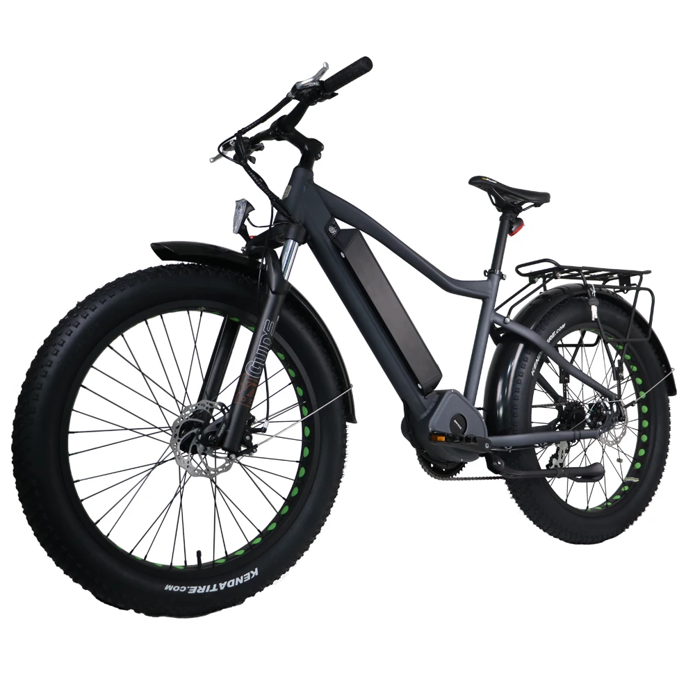 Best Drop shipping USA/CANADA 48V1000W electric fat tire bike with bafang BBSHD mid drive motor 2