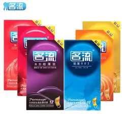 10 шт./лот Mingliu высокое качество натуральные латексные презервативы пенис рукавный презерватив смазки Condones безопаснее контрацепции для