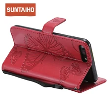 Suntaiho чехол для iphone X 6s Plus iPhone 7Plus телефона из искусственной кожи