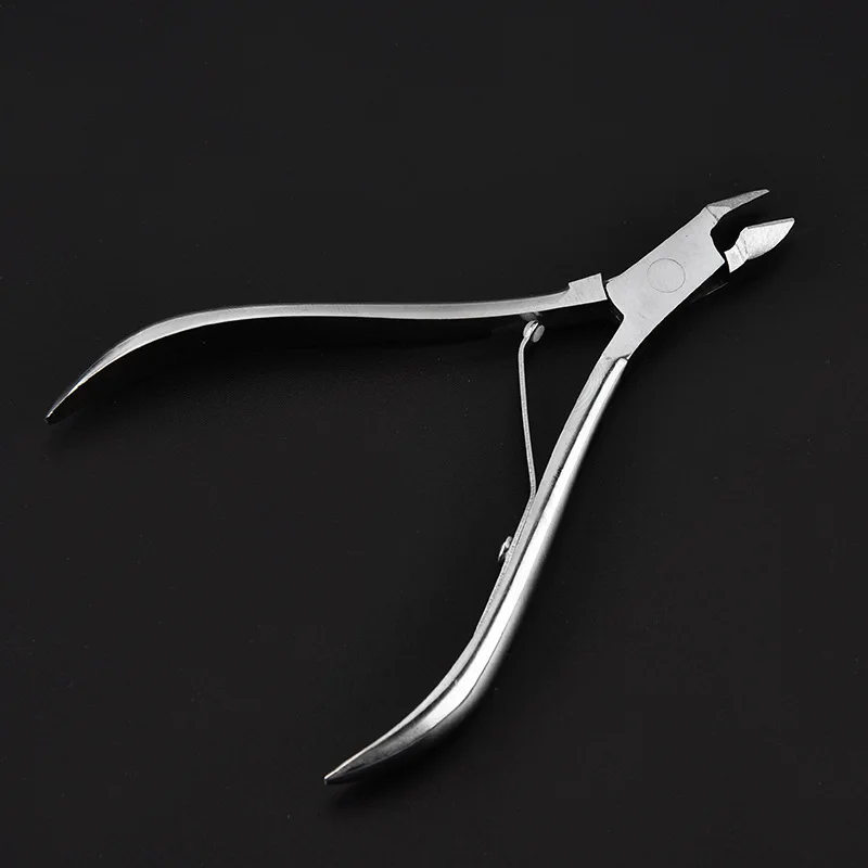 

1PCS Stainless Steel Cuticle Scissors Finger Toe Nail Clipper Cutter Nipper Scissors Pliers Dead Skin Remover Manicure Nail Tool