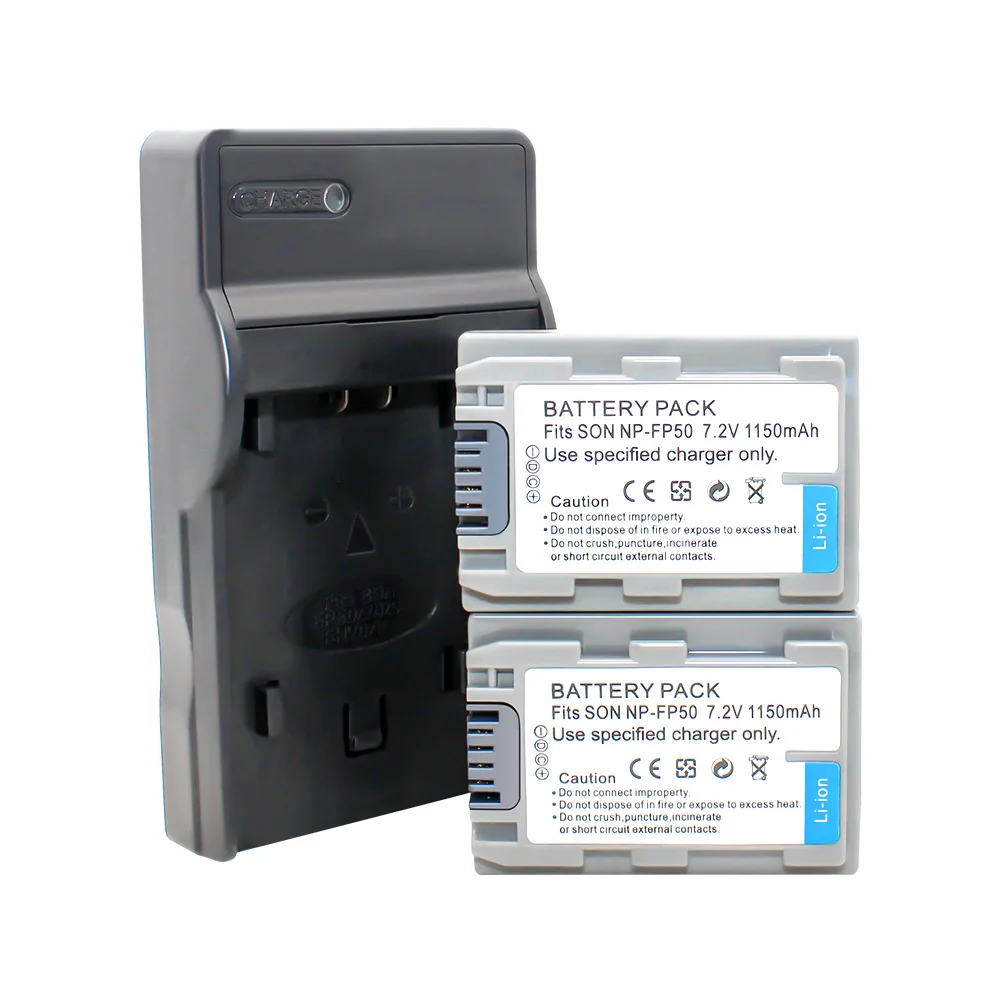 2x NP-FP50 NP FP50 NP-FP51 NP FP51 Камера Батарея+ USB Зарядное устройство для SONY DCR-HC20 DCR-HC21 DCR-HC26 DCR-HC28 HC30