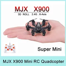 Free Shipping RC airplane MJX X901 Nano G-sensor quadcopter 2.4G 6 Axis RTF mini drone VS MJX X600 MJX X800 gift for children