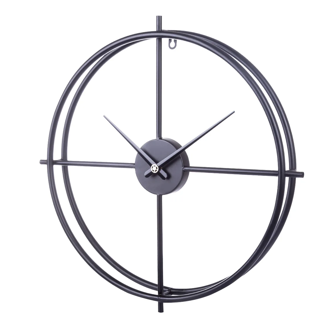 

50cm 20 Inch Retro European Style Wall Clock Household Bedroom Iron Art Clock Wall Decor Mediterranean Style Home Decoration