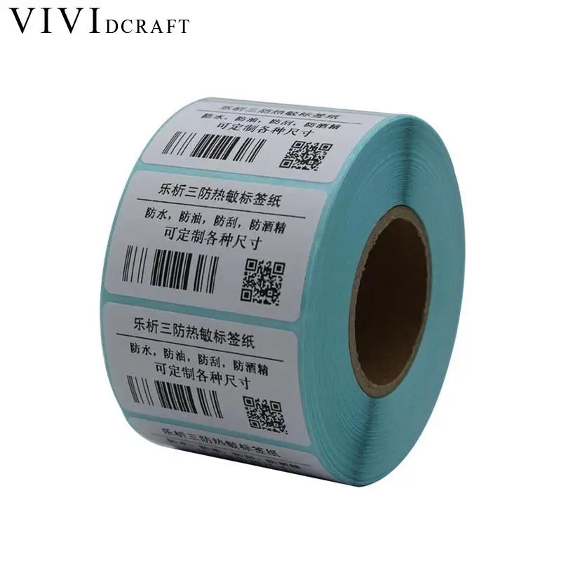 Vividcraft 2000 шт/рулон 30 мм x 10 термоклеевой ярлык наклейка бумажная цена супермаркета