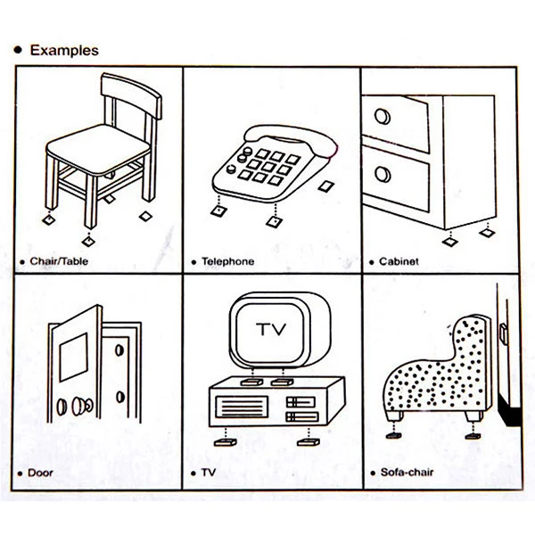 Новые резиновые подушечки для ног крышка для ног защита для пола для домашней мебели стул стол