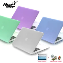 Laptop Case For Macbook Air 13 Matte Transparent Case For Apple Macbook Air Pro Retina 11 12 13 15 + Screen Protector