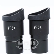 1 пара/2 шт./лот Widefield ударопрочное обзорное WF5X/20 5X20 мм окуляр линза 30,0 мм окуляра Для стереомикроскопы комплект Системы