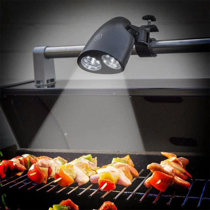 Светодиодный прожектор для кухни сенсорный переключатель подсветка для решетки радиатора яркий светодиодный свет съемный барбекю кемпинг открытый светодиодный ночник