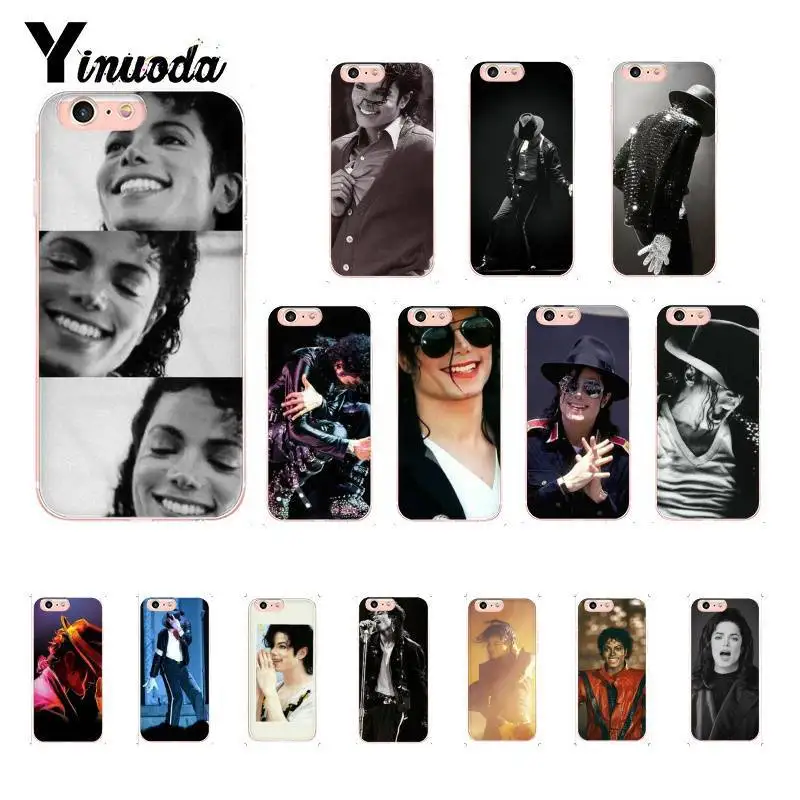 Yinuoda Michael Jackson Singer Novelty Fundas Phone Case for iPhone 8 7 6 6S Plus X XS MAX 5 5S SE XR 10 Fundas Capa Yinuoda Michael Jackson Singer Novelty Fundas Phone Case for iPhone 8 7 6 6S Plus X XS MAX 5 5S SE XR 10 Fundas Capa