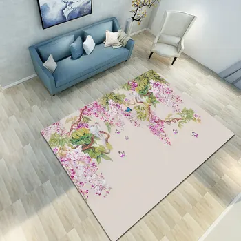 

Factory direct sale modern simple art abstract living room carpet tea table bedroom kitchen carpet Nordic bedside mattress