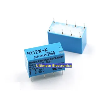 

5pcs RY12W-K 12V 4078 8feet 1A signal relay