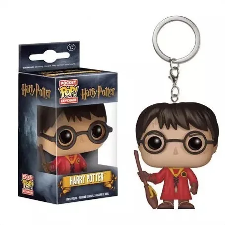 FUNKO POP Marvel Game of Thrones Toy Story4 Harry Potter Goose Character Keychain action figure toys for Children with box - Цвет: hongyibot