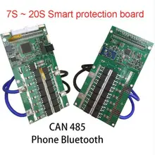 Фотоаппаратов моментальной печати 7S~ 20S литий-ионная литий-полимерный литий Батарея Защитная панель для баланса Lifepo4 LTO мачмаленькие батарейки 18650 BMS 48V 36V 24V может 485 телефон Bluetooth
