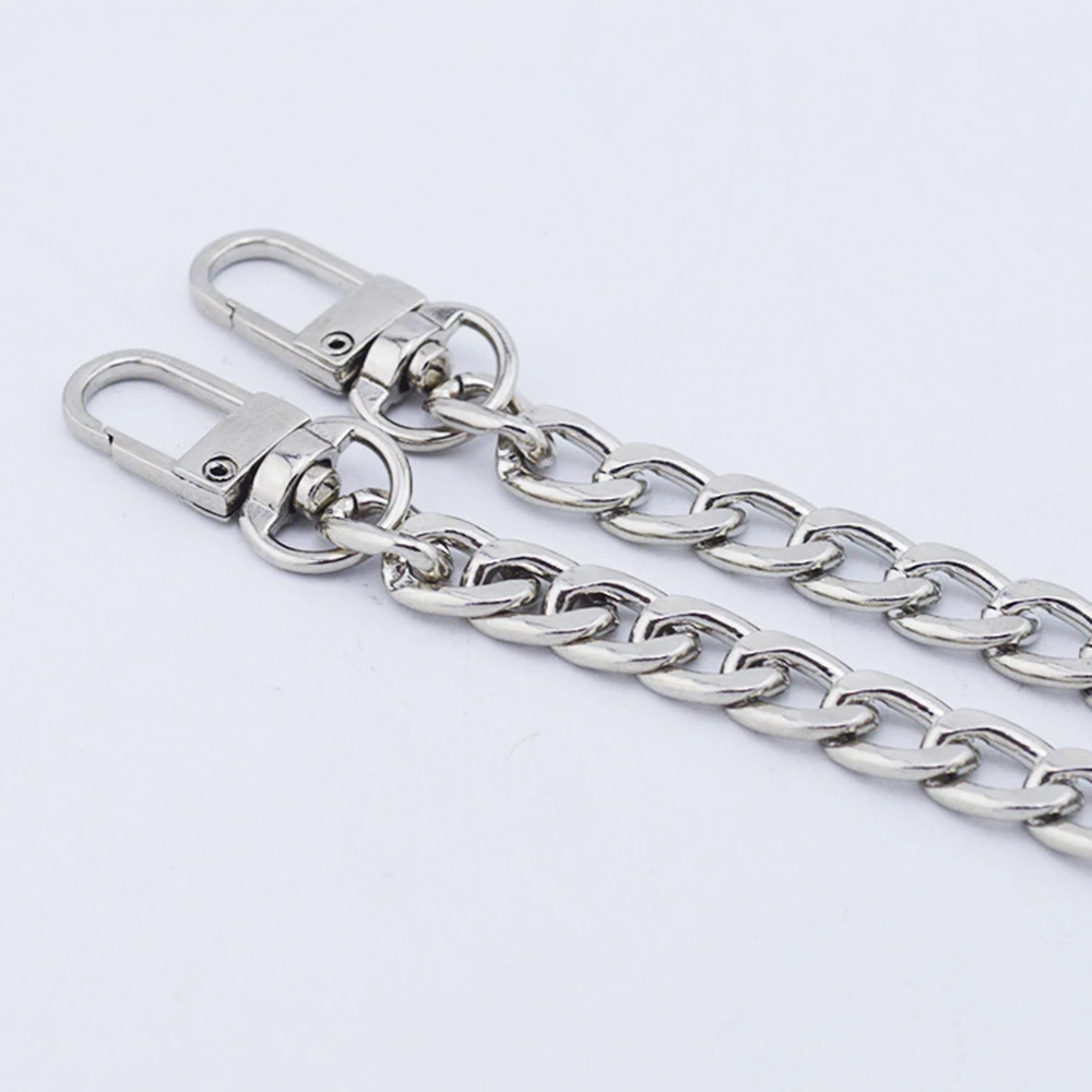 Free Shipping 120cm DIY Metal Chain For Bag Strap Purse Chain Bags Straps for Crossbody Handbag Handles Bag Parts & Accessories