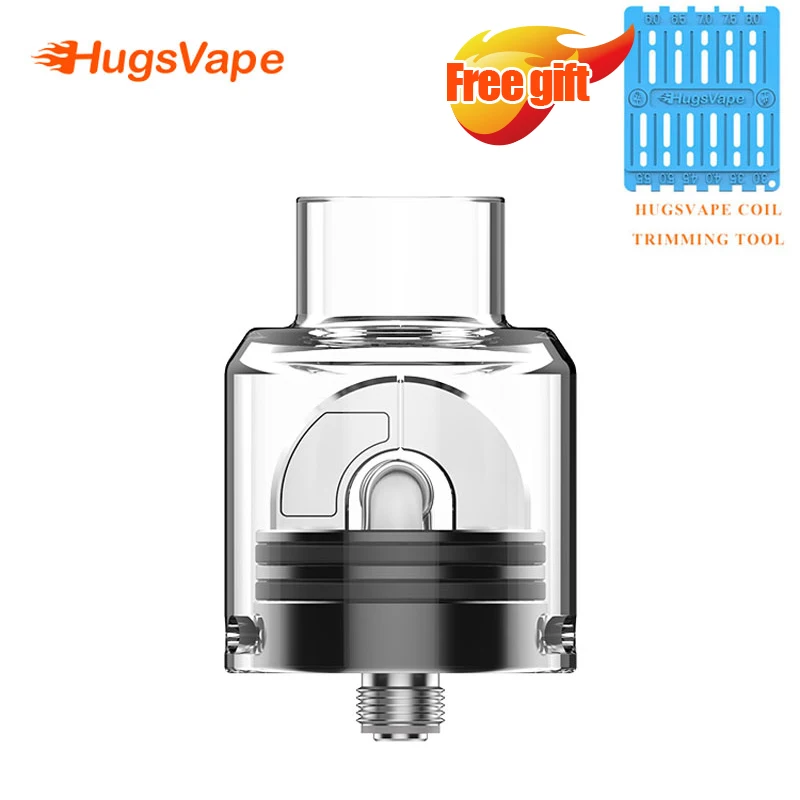 

Vape HugsVape Ring Lord RDA 27mm Tornado Airflow 510/Squomk Pin Suit for 510 Electronic Cigarette Mod atomizer Fit 510 E Cigs