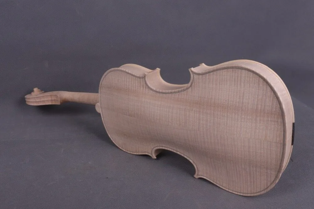 

4/4 Flame maple wood Violin Full size Inlaid wood Spruce wood yinfente #3051