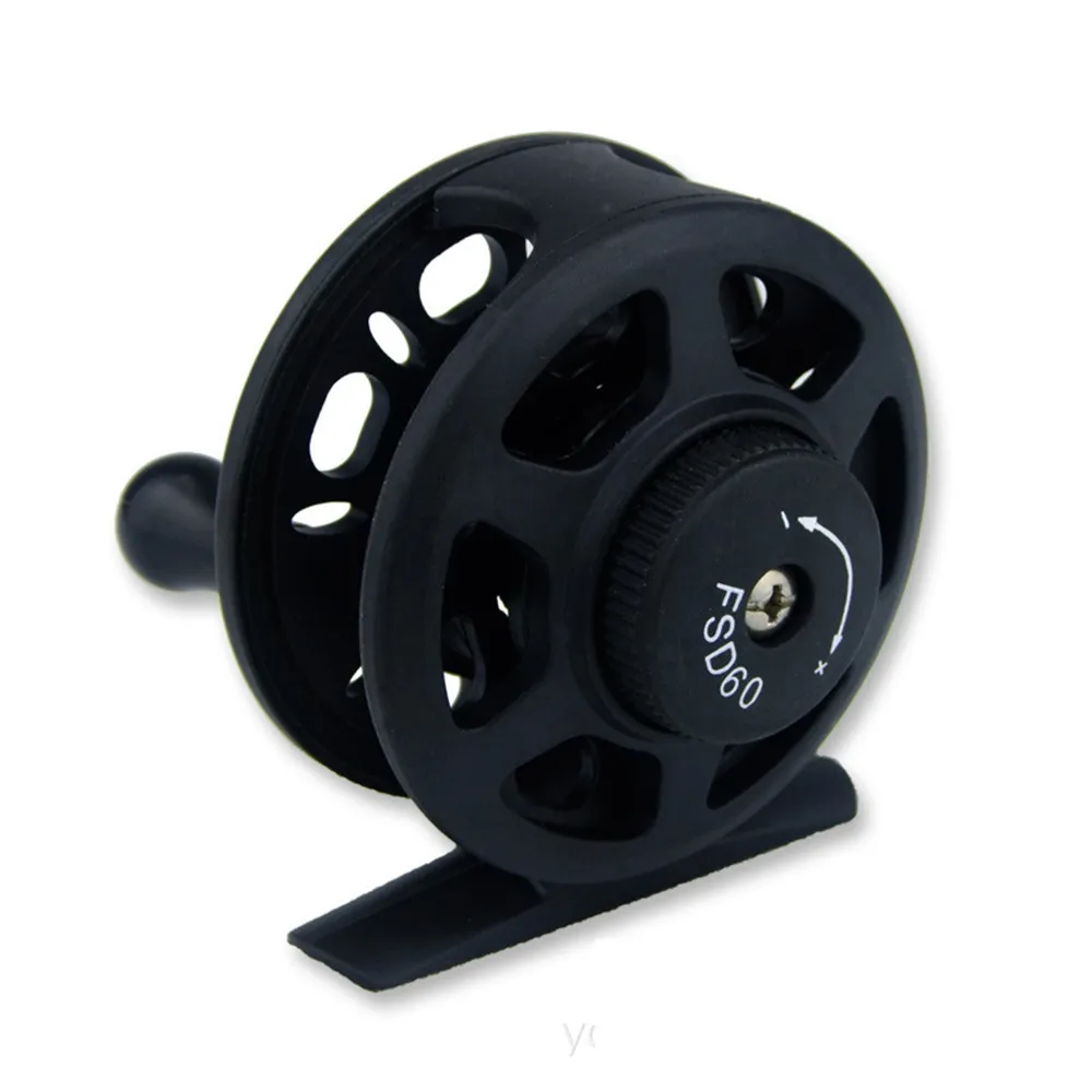 Durable Fishing Reel Bait Casting Fly Fishing Wheel Black Plastic Outer