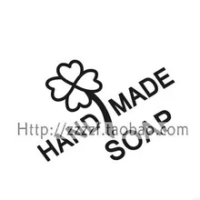 Клевер Мыло своими руками diy средство, мыло мини-штамп узор diy мыло 3*4 см