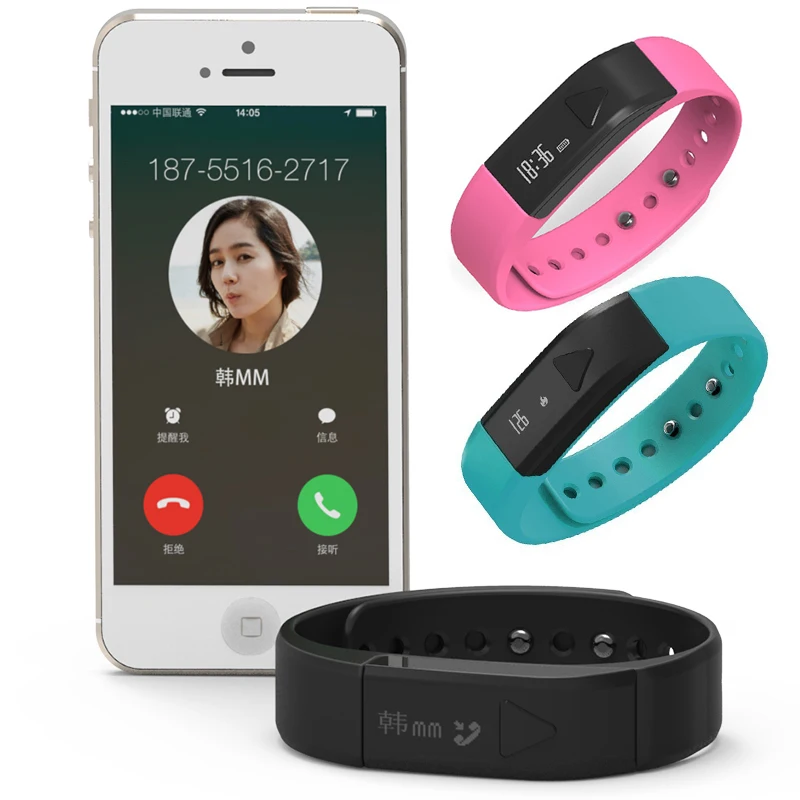 I5 Fitness Activity Tracker Wristband Sleep Monitor Bracelet Sports Passometer font b Smartwatch b font Wearable