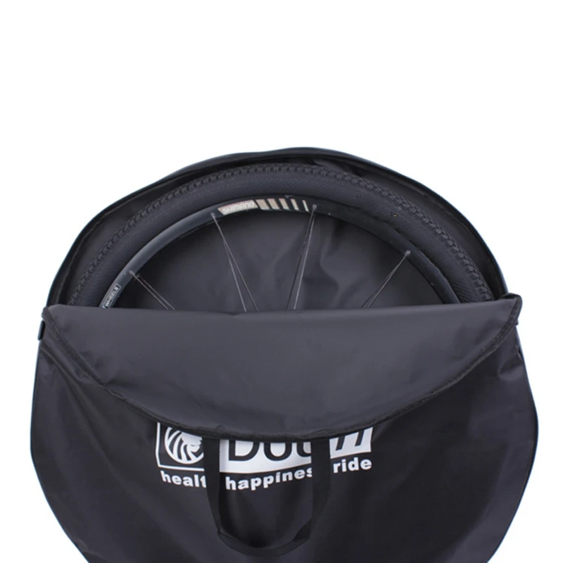 Flash Deal ROSWHEEL/DUUTI Waterproof New Bicycle Carrying Package Bags Cycling Road MTB Mountain Bike Single Wheel Carrier Bag Accessories 7