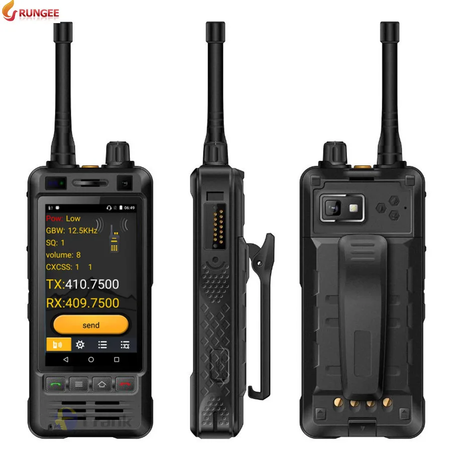 Оригинальный ударопрочный телефон Rungee W5 рация IP67 водонепроницаемый 5000 мАч 5 Мп