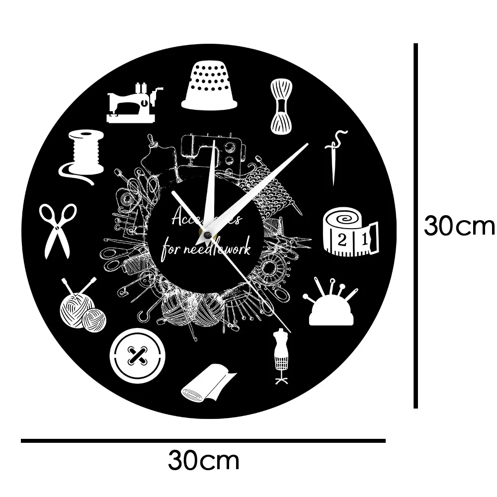 Швейная машина, стежка, ремесло, настенные часы, ретро стиль, запись, портной мастер, подарок для женщин, домашний декор, часы, квилтер, подарок