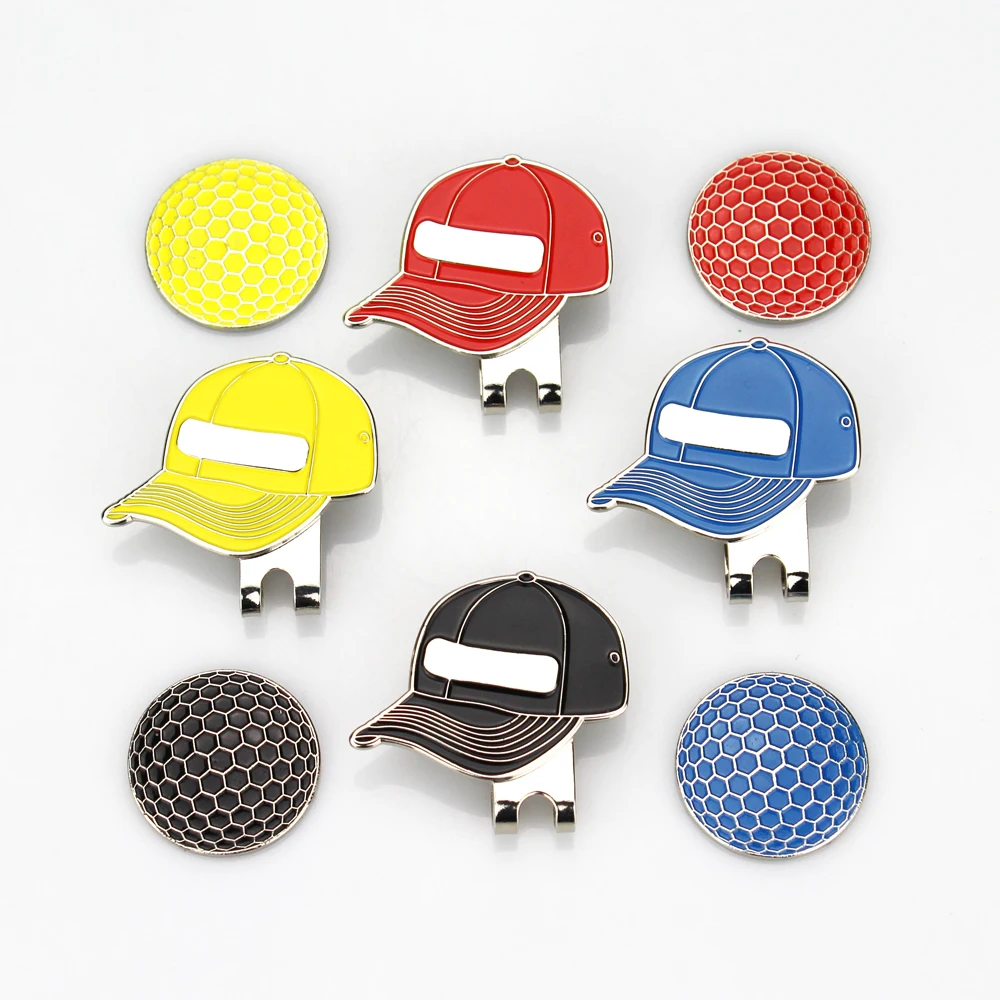 

Free Shipping Golf Ball Markers with Magnetic Golf Hat Clips , Golf Visor Design, 4 Colors, 4 Pieces/lot, Wholesale Price.