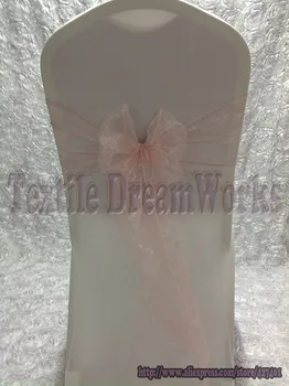 

New products in August- Baby Pink Organza Sash For Wedding Event & Party Decoration