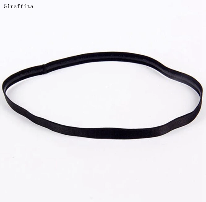 

9 Colors Women Men Yoga Hair Bands Sports Headband Anti-slip Elastic Rubber Sweatband Football Yoga Biking