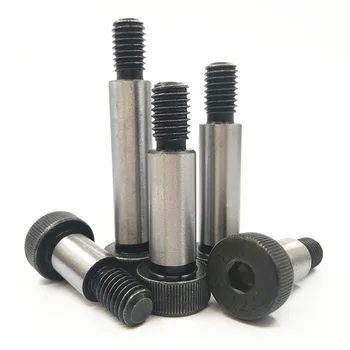 

4pcs M6 hexagon socket screw 8mm smooth rod diameter contour screw shoulder bolt 8mm-30mm length