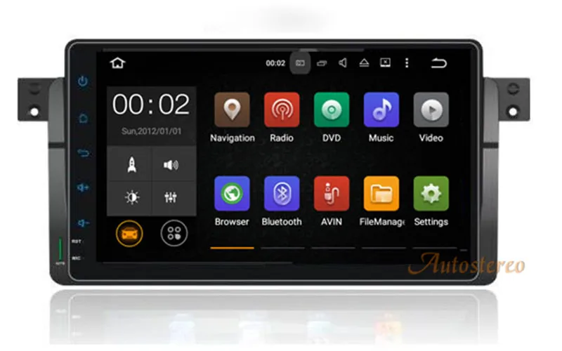 Cheap Android 5.1 6.0 7.1 Car Audio Headunit GPS Navigation Car SAT NAVI For BMW E46 M3 3 Series 1998-2005 Autostereo Radio Multimedia 6