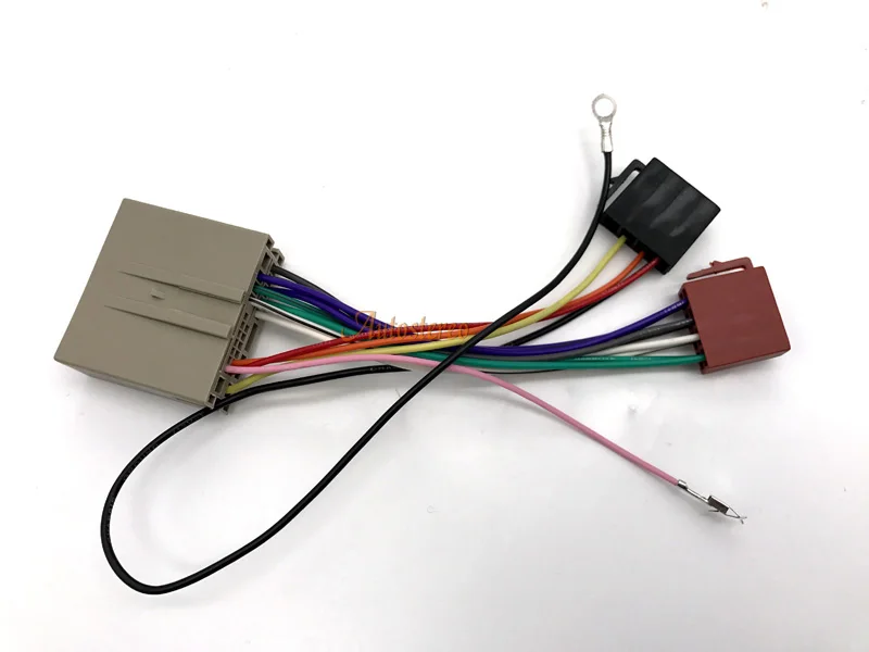 

ISO standard HARNESS Raido adapter for FORD Fusion Fiesta LAND ROVER Freelander
