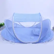 Детская кроватка от 0 до 3 лет Роскошные детские складные детские москитные сетки кровать детские москитные сетки принцесса подушка для детского сна костюм