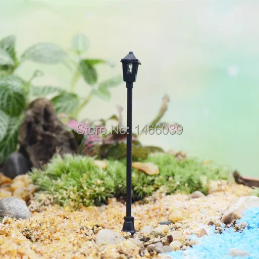 

(Minimum order $5)Micro landscape fairy miniature garden gnome moss terrarium bonsai decor for home Streetlights