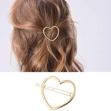 Jisensp новые модные женские девушка шпилька девушки Любовь зажим для волос сердце нежные заколки для волос украшения для волос ювелирные аксессуары