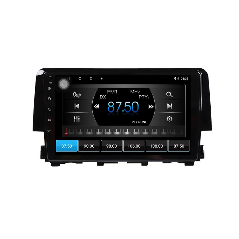 Clearance 9" 4G RAM 2.5D IPS 8 CORE Android 9.1 Car DVD Multimedia Player GPS For Honda Civic 2015 2016 2017 2018 radio navigation WiFi 21